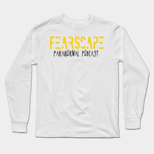 FearScape Name w/Black Long Sleeve T-Shirt